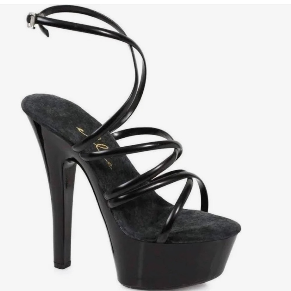 Ellie black platforms
